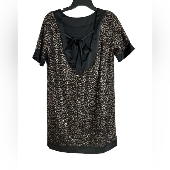⭐️ NWOT! SHEIN Bronze Sequin Dress - Picture 2 of 10